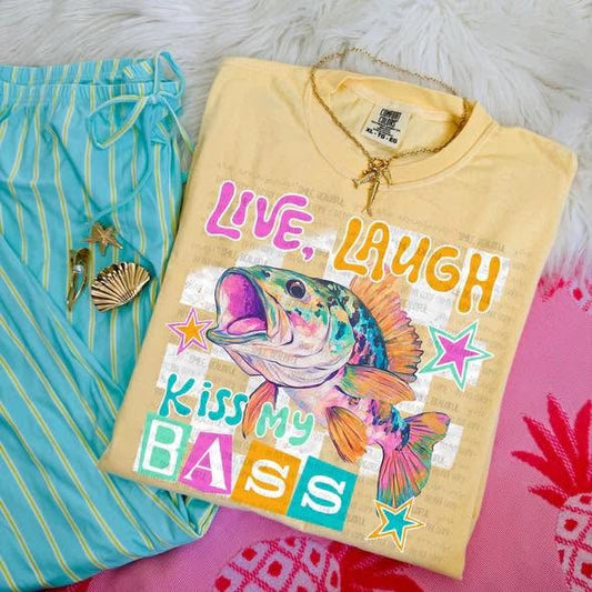 Live Laugh Kiss Bass